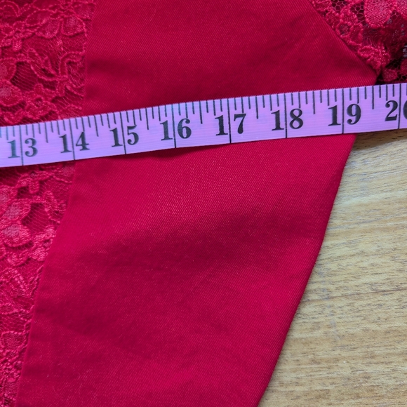 Vintage Western Heart Lace Button Up Top Cowgirl - Picture 13 of 15